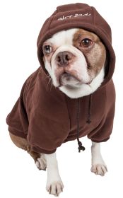 Fashion Plush Cotton Pet Hoodie Hooded Sweater (Size: X-Small)