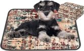 Washable Pee Pads for Dogs, 2 Pack Reusable Puppy Pads 18"x24" Super Absorbent Leakproof Dog Training Pads, Non-Slip Potty Pads for Floor, Crate