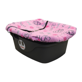 FidoRido Car Seats (Color: Pink/diva, size: 24.5"-30"girth)