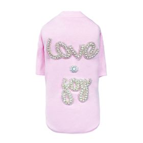 Love n Joy Tee (Color: Baby Pink, size: SM)